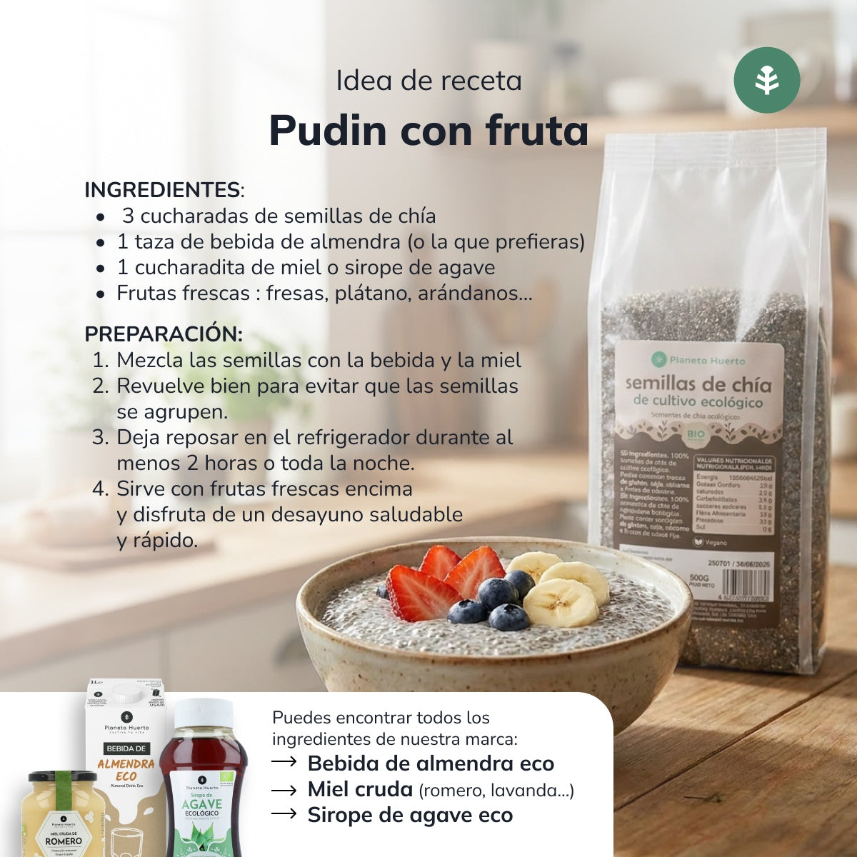 Packung 2x ECO Planet Garden ECO Chiasamen 500 g