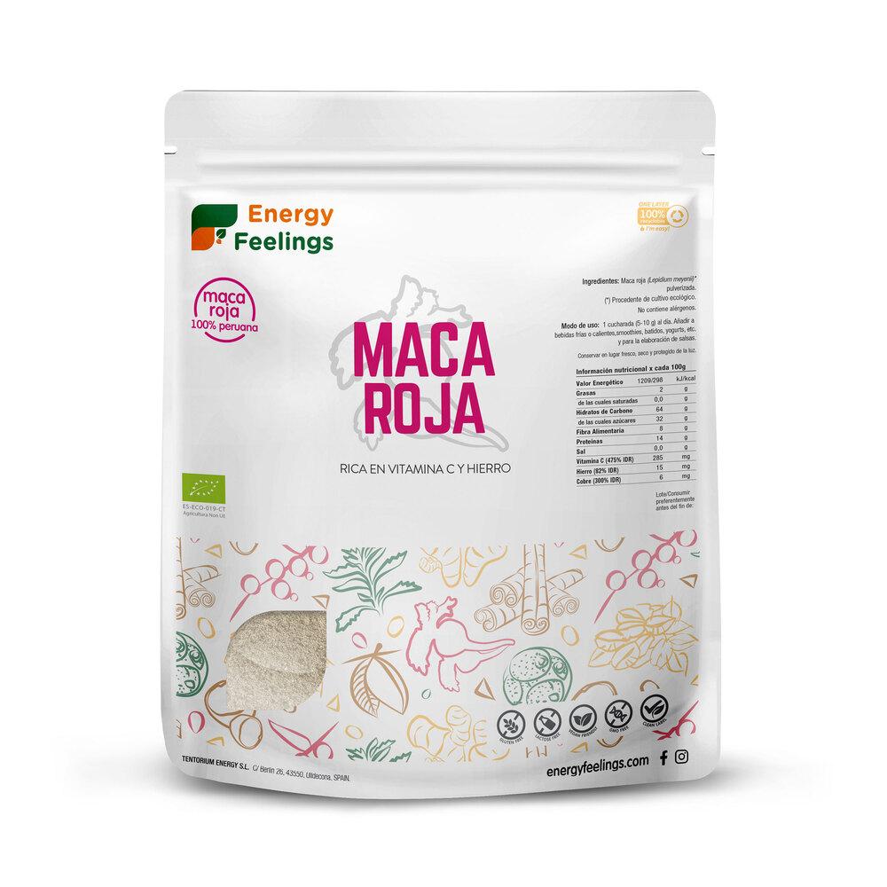 Energy Feelings Organic Red Maca Powder 200 g