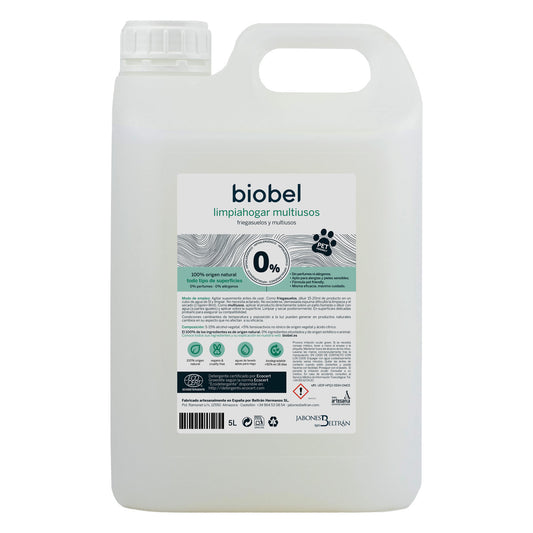 Detergente concentrato Biobel 0% 5L