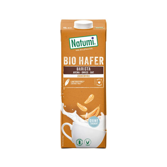 Natumi BIO Barista Haferdrink ohne Zucker 1 l