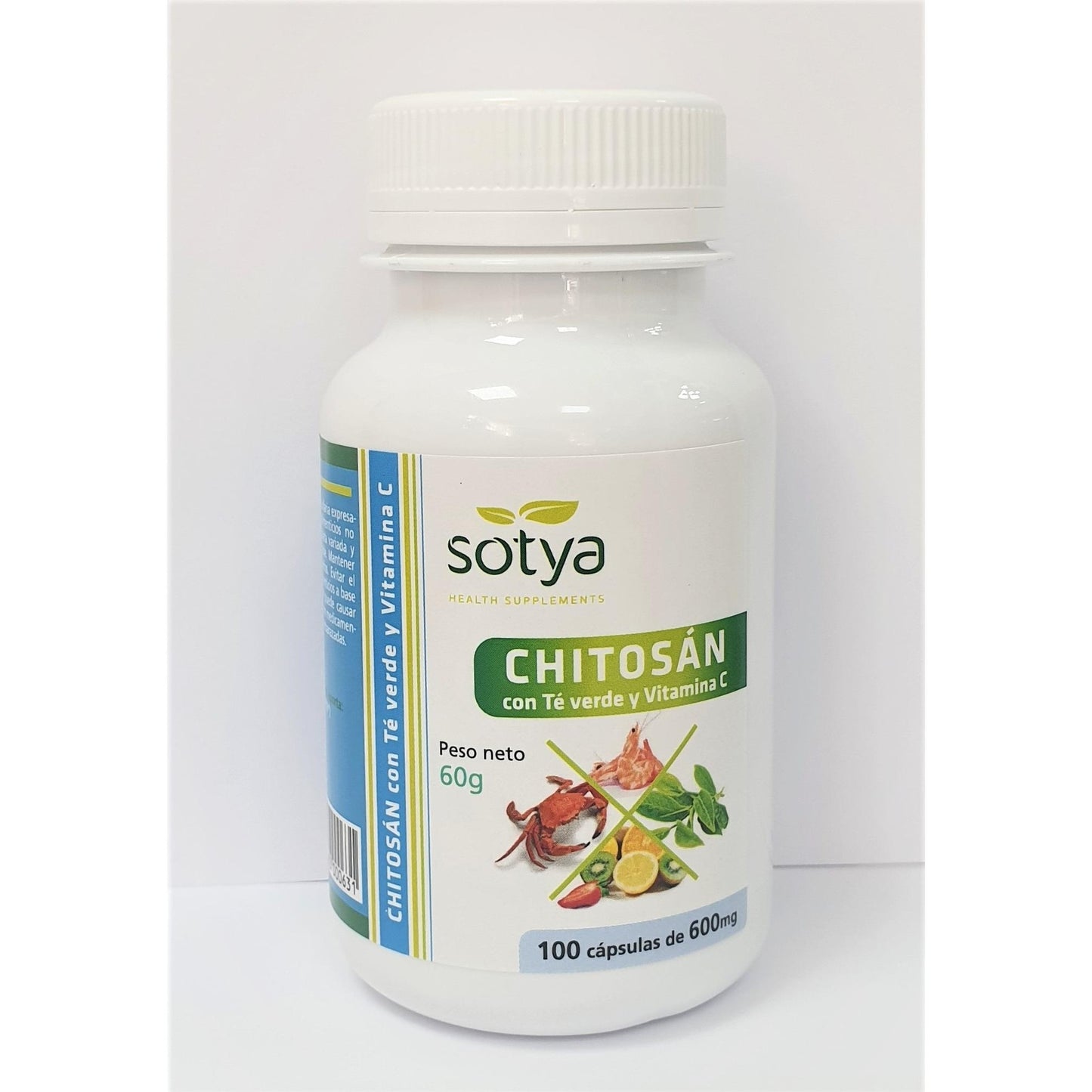 Chitosan + Green Tea + Vit. C Sotya 100 Caps