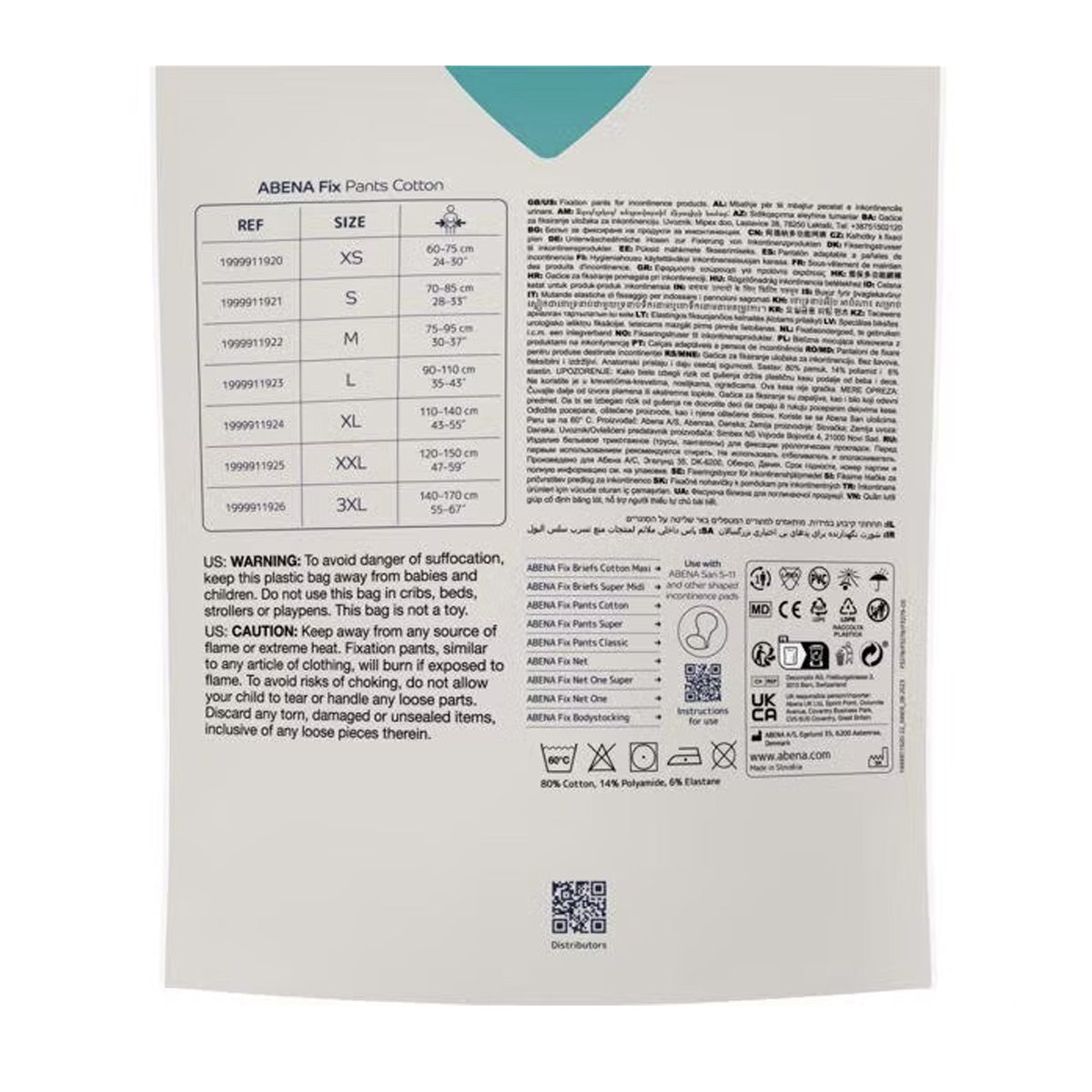 Fix Pants Cotton incontinentie Abena maat Lm 3 stuks