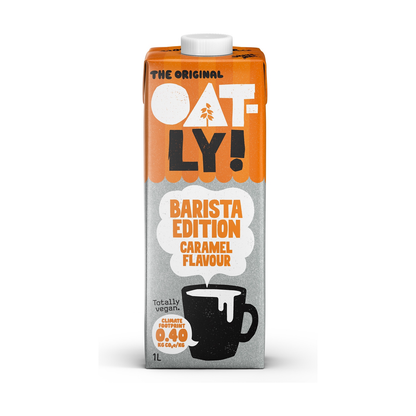 Baristadryck med havre och karamell Oatly 1 l