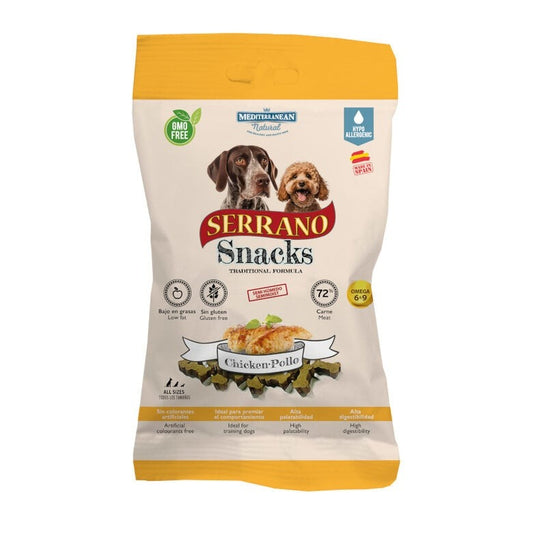 Serrano Chicken Snacks for dogs 100 g