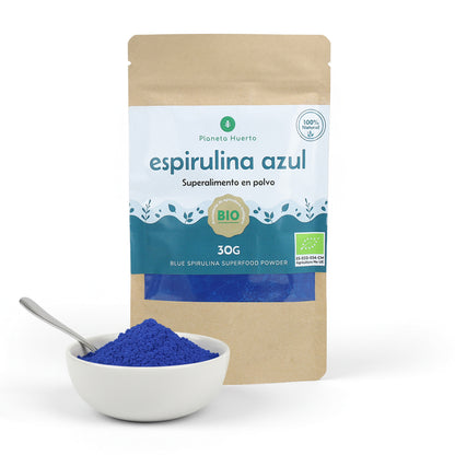 Blaue Spirulina Planeta Huerto 30gr