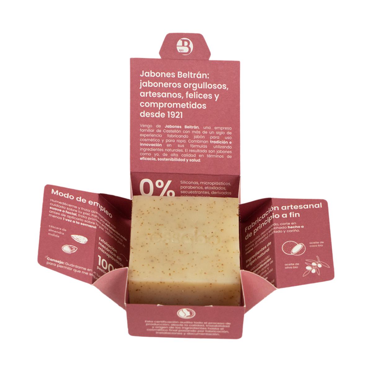 Mydło ekologicznego złuszczające, 120 g Essabó