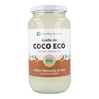 Pack 3x Virgin coconut oil ECO Planeta Huerto 1L