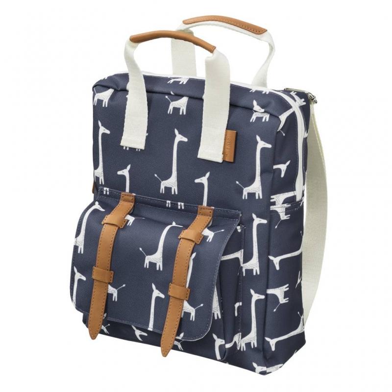 Rucksack aus recyceltem PET Giraffe Fresk, Größe Mini