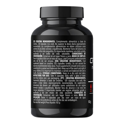 Créatine Powergym 120 gélules