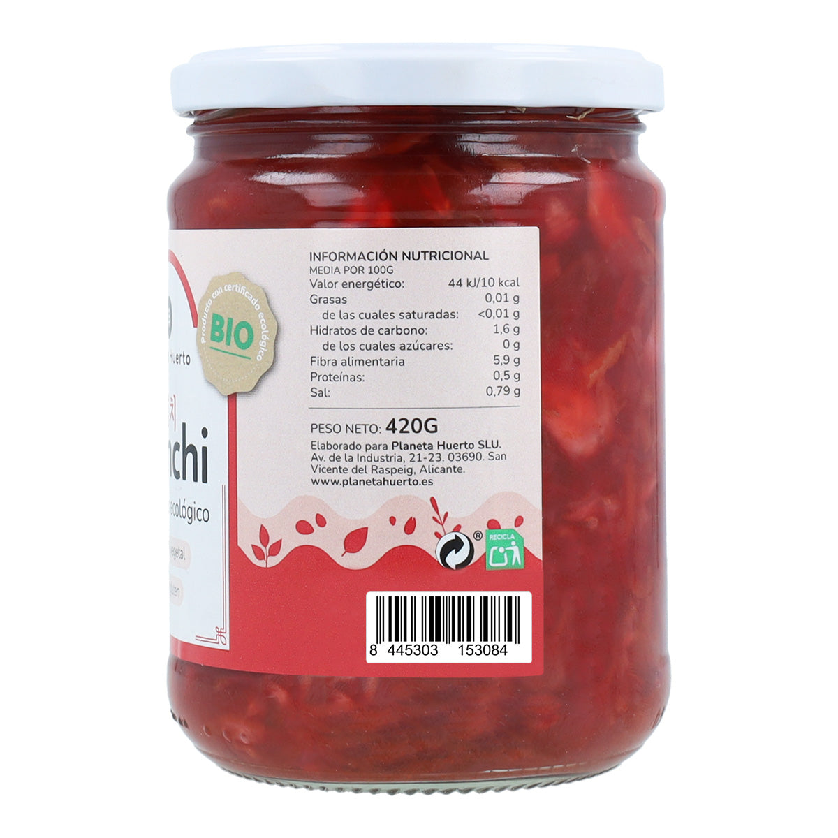 Zestaw 3x Kimchi ECO Planeta Huerto 420 g