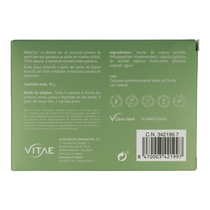 Oliovita 700 mg Vitae 60 kapsułek