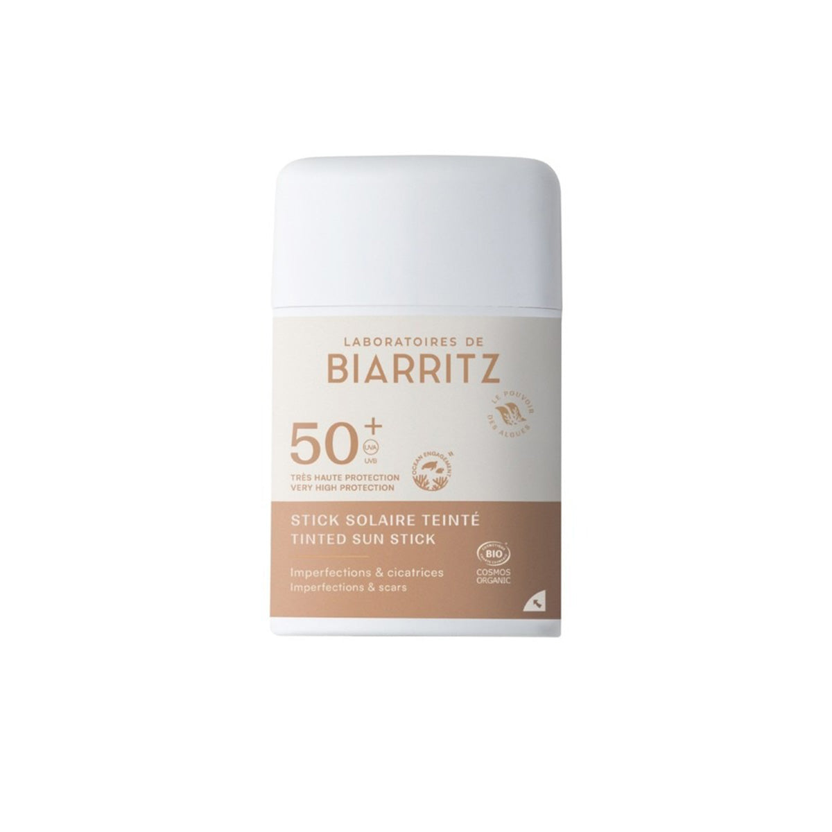 Solkräm SPF50+ Color Alga Maris 9 ml