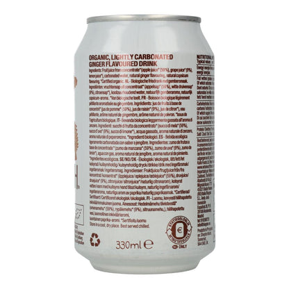 Pack x6 Refresco Jenigibre Whole Earth 330ml