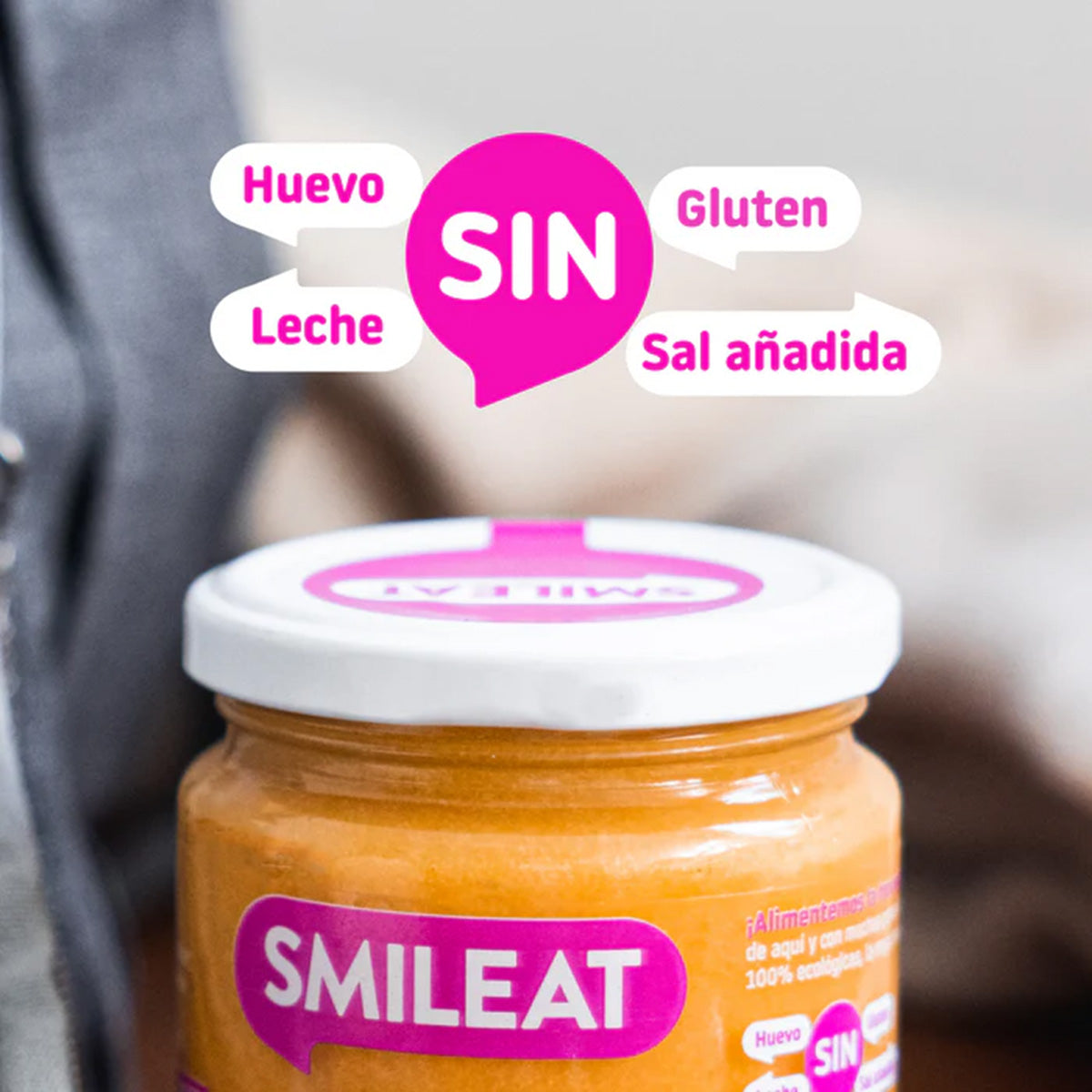 12-pack burkar med ekologisk kalkon och grönsaker +6 månader Smileat, 230 g