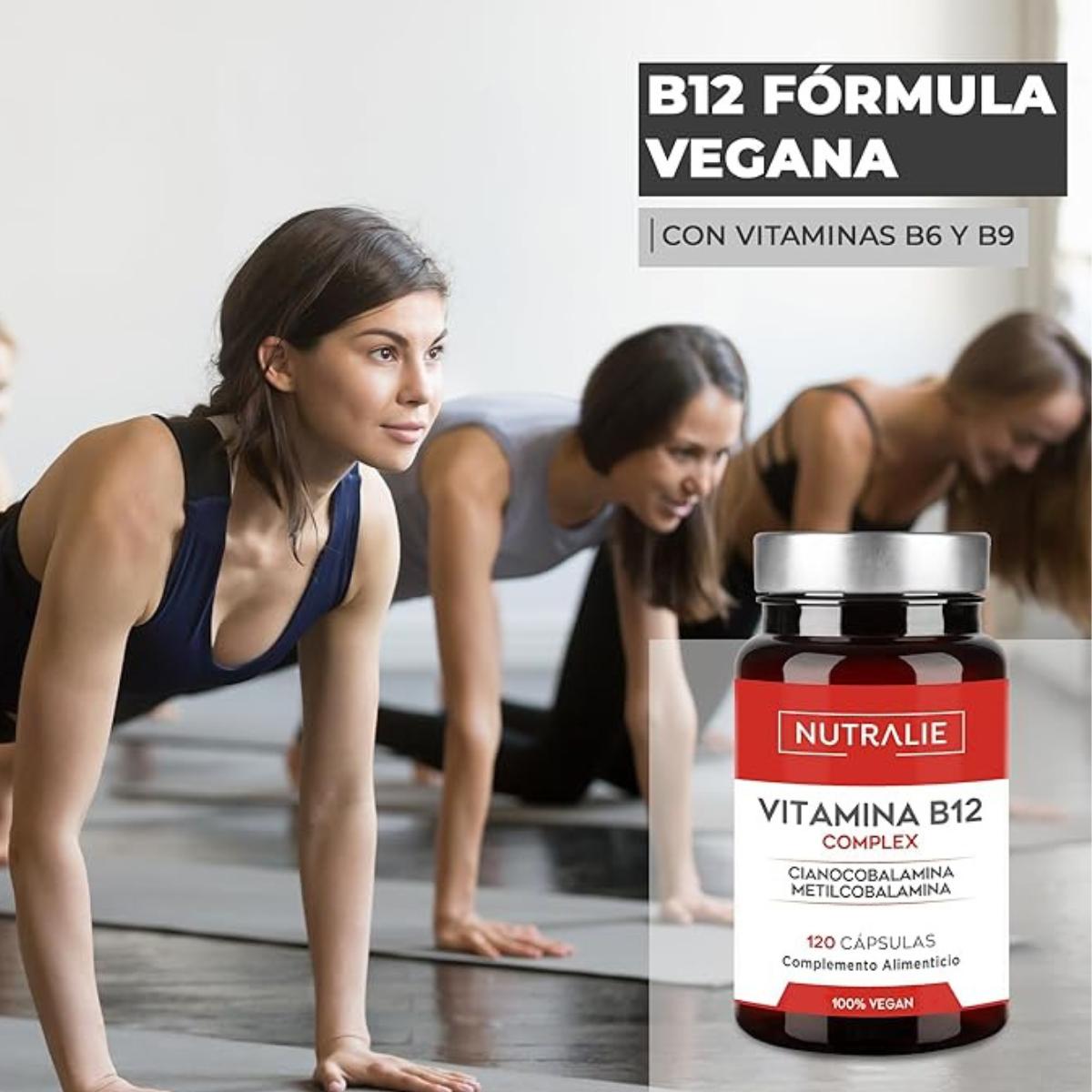 Vitamin B12-Komplex 2000 mcg gegen Müdigkeit Nutralie 120 Tabletten