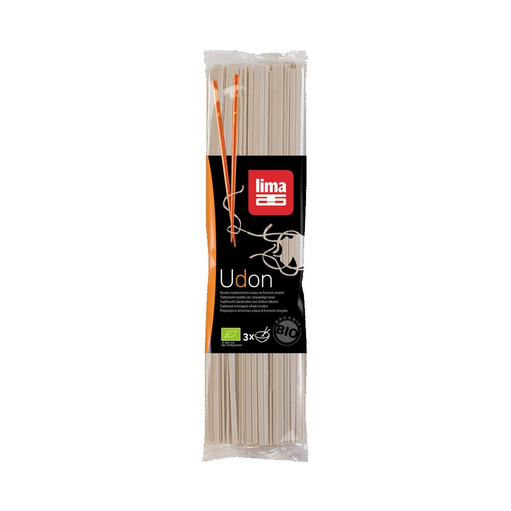 Udon (traditionele volkoren noedels) Lima, 250 g