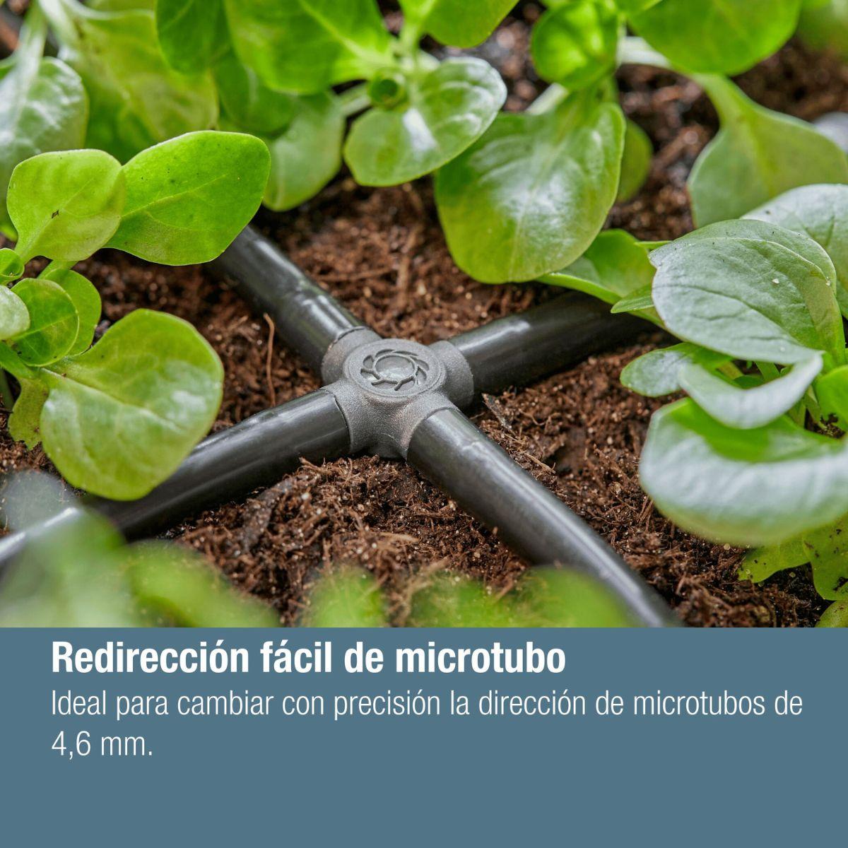 4.6 mm (3/16") x10 cross piece Microdripsystem Gardena