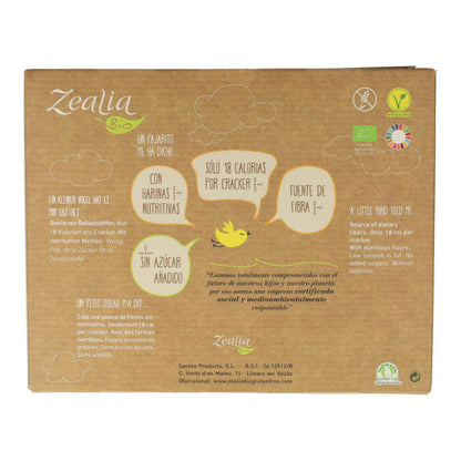 Glutenfria kikärtskex Zealia 120 g
