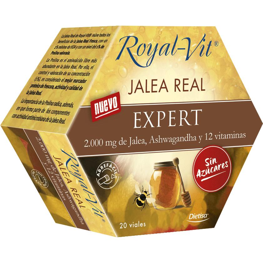 Mleczko pszczele Expert Ashwagandha i 12 witamin Royal Vit 20 fiolek