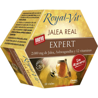 Mleczko pszczele Expert Ashwagandha i 12 witamin Royal Vit 20 fiolek