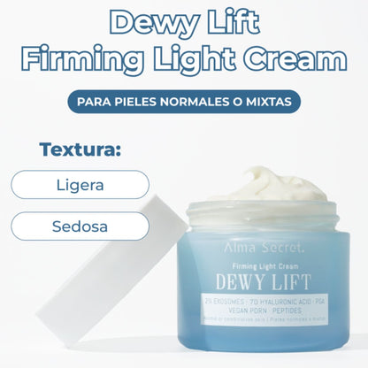 Crema Día Reafirmante Dewy Lift Light Alma Secret 50 ml
