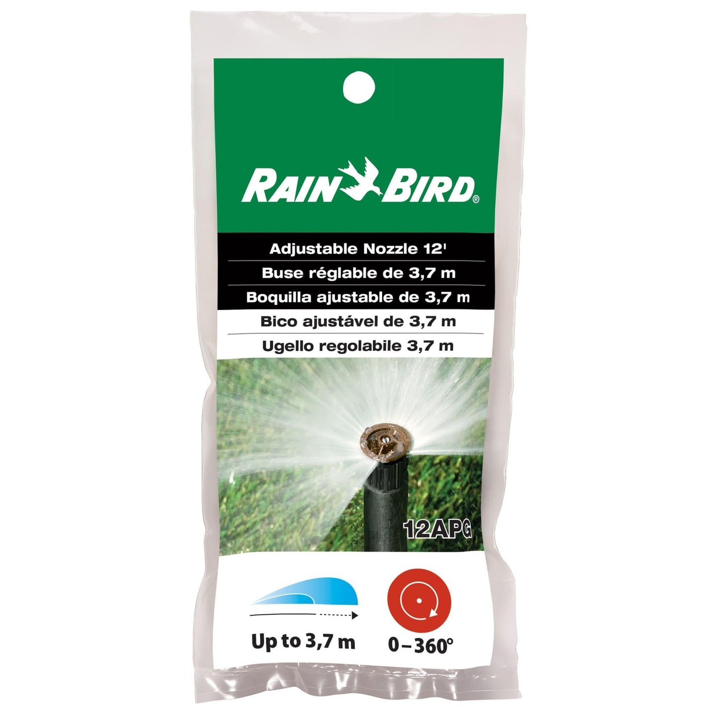 Bocchetta regolabile da 0 a 360° Rainbird 15VAN