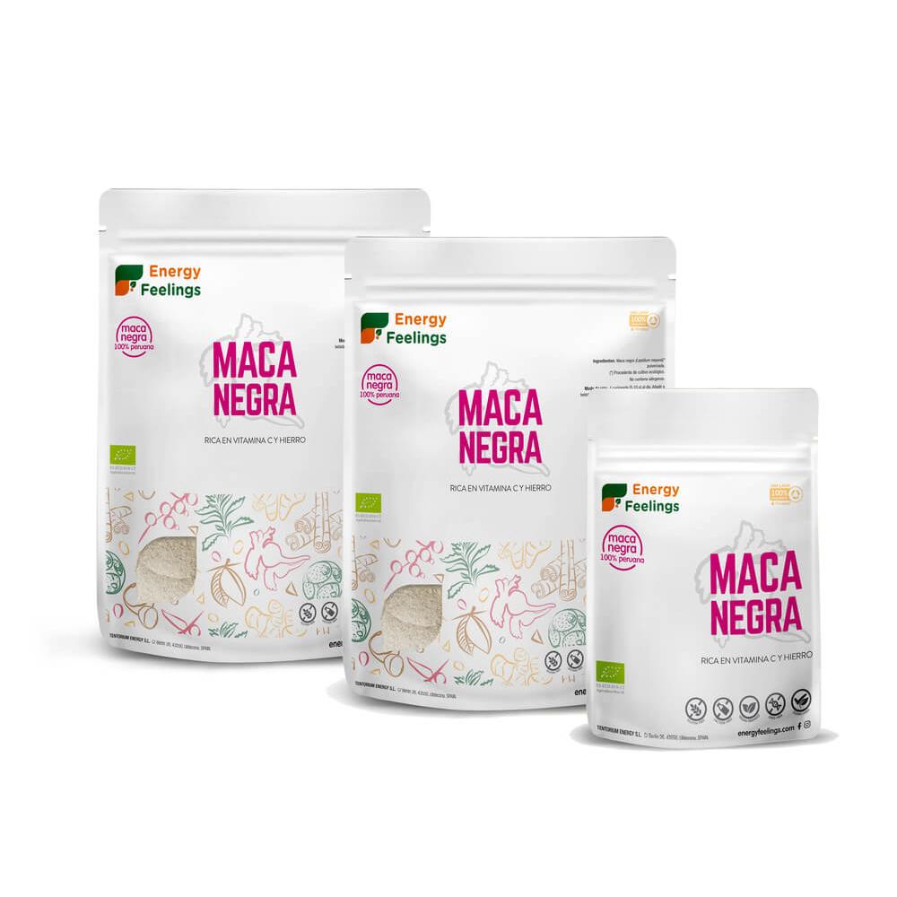 Confezione da 2 Maca nera ECO in polvere Energy Feelings 1 kg