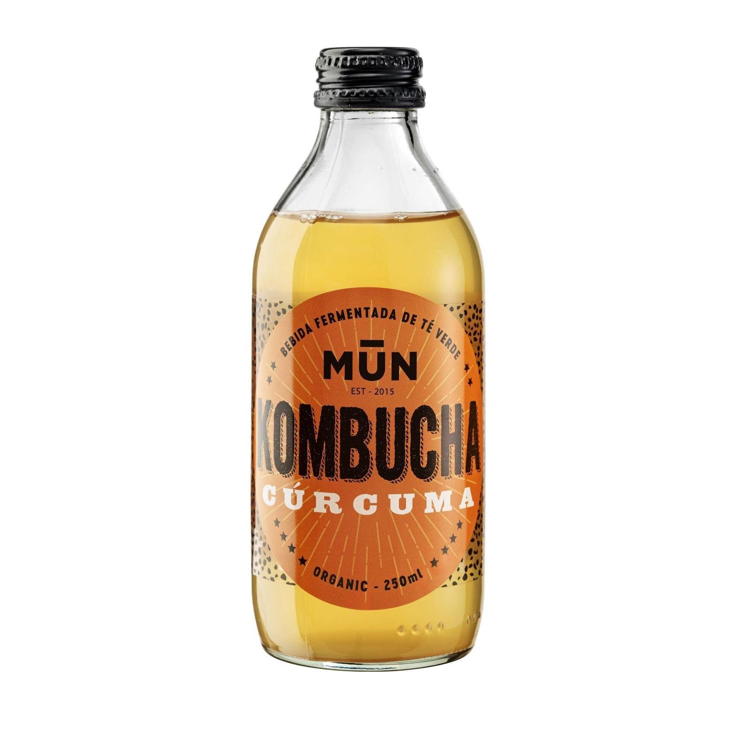 Kombucha Curcuma Arancia Mun 250 ml