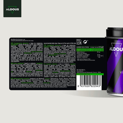 Melatonin Gummies Aldous 120 gummies