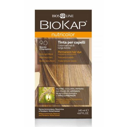 Bye 9.0 Biokap Very Light Blonde Hair Dye 140 ml