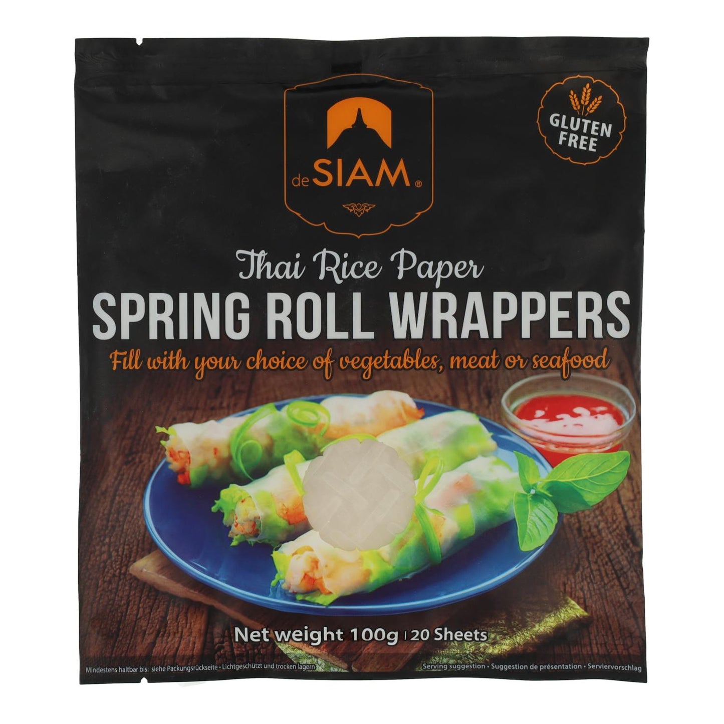 Rollitos de Primavera (20 láminas) Desiam 100 g