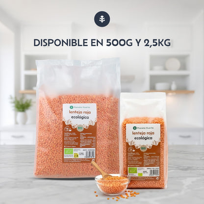 Rote Linsen ECO Planeta Huerto 2,5 kg