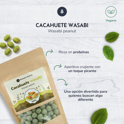 Arachide con wasabi Planeta Huerto 250g