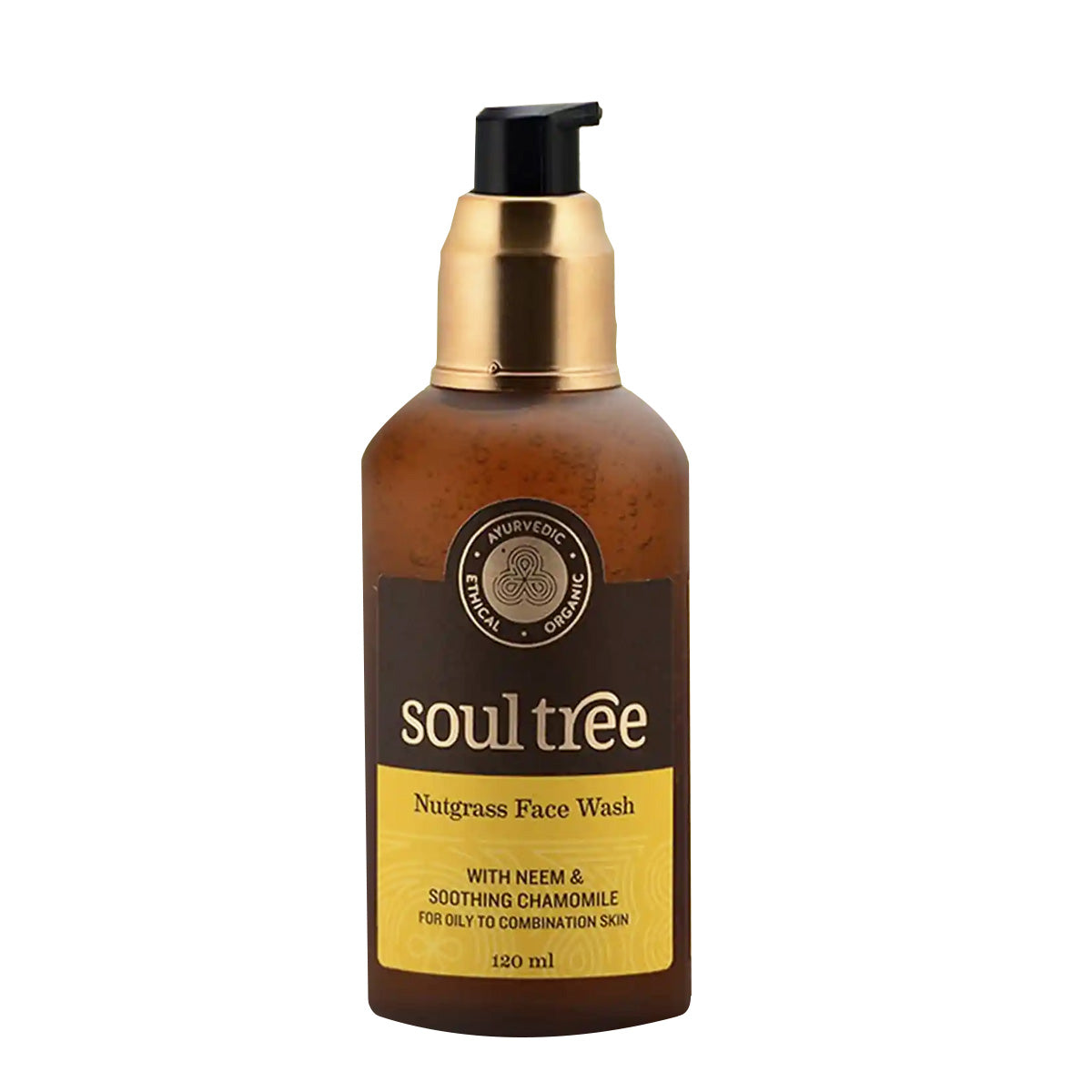 Gel nettoyant pour le visage Nutgrass Soultree La Rueda Natural 120 ml
