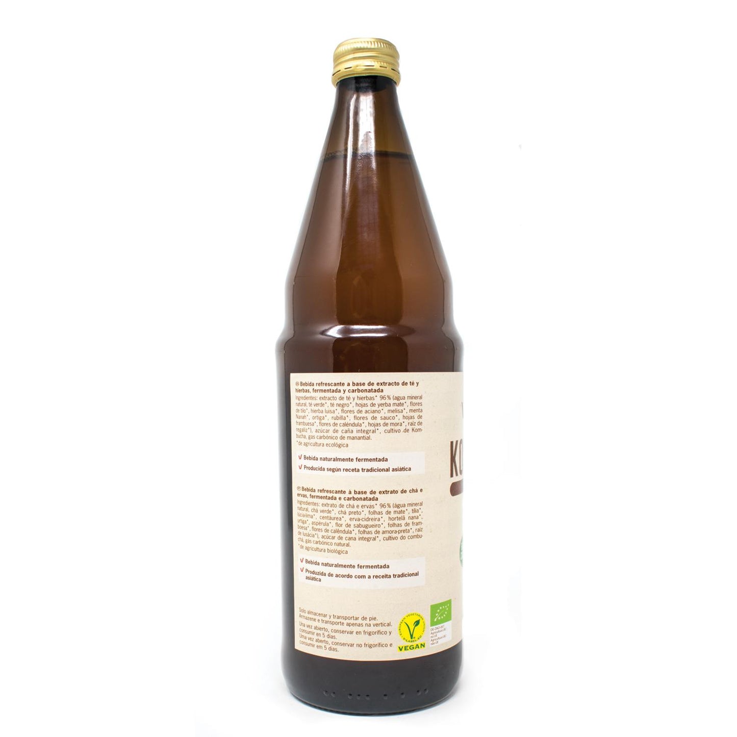 Confezione da 6 Kombucha Original BIO Voelkel 750 ml