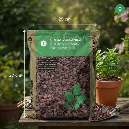 Graisse volcanique Planeta Huerto 5 Litres