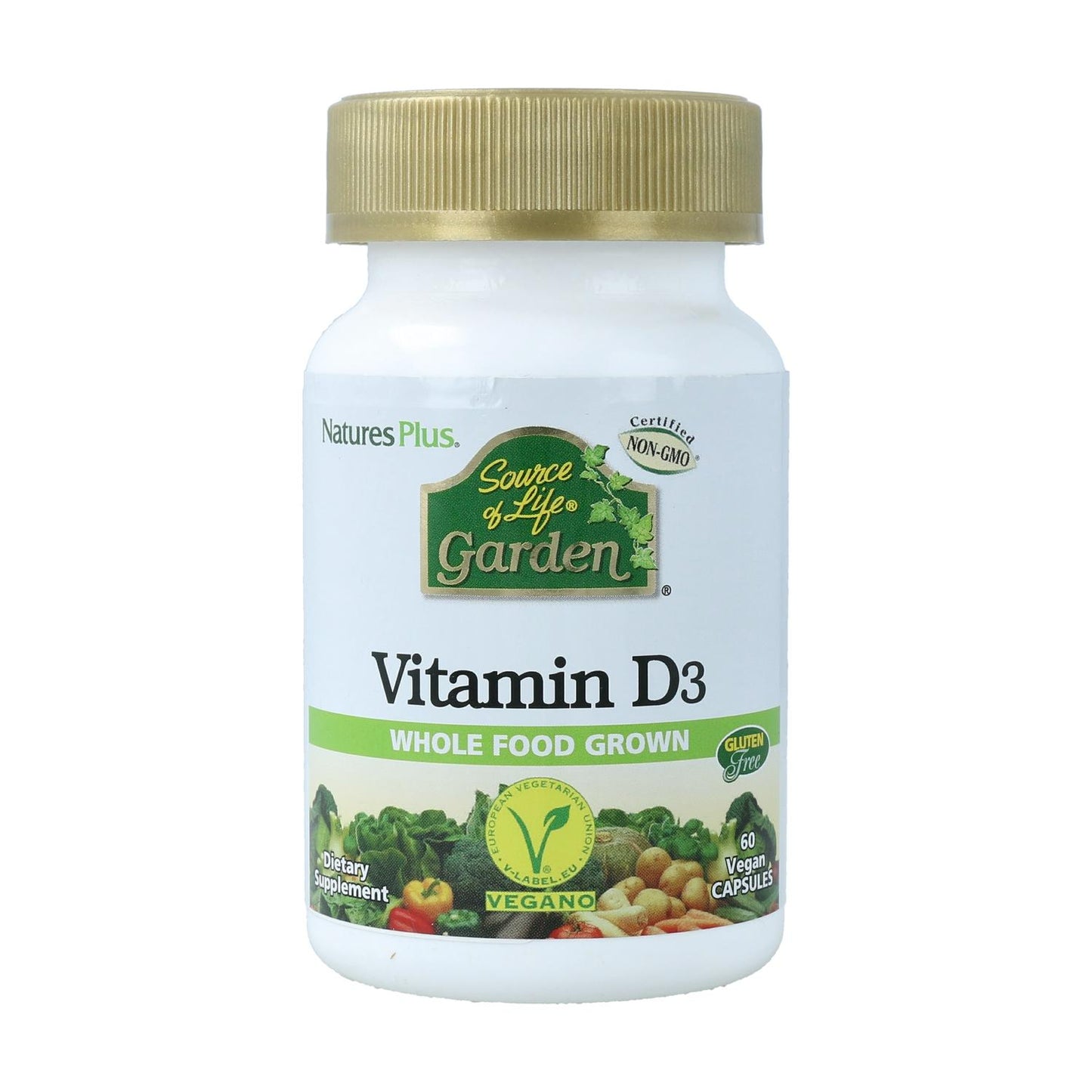 Vitamin D3 Garden Nature's Plus, 60 tablets