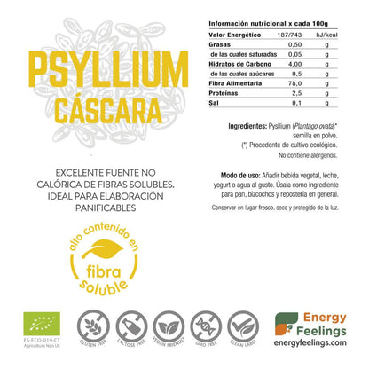 Łuska psyllium ECO Energy Feelings 500 g