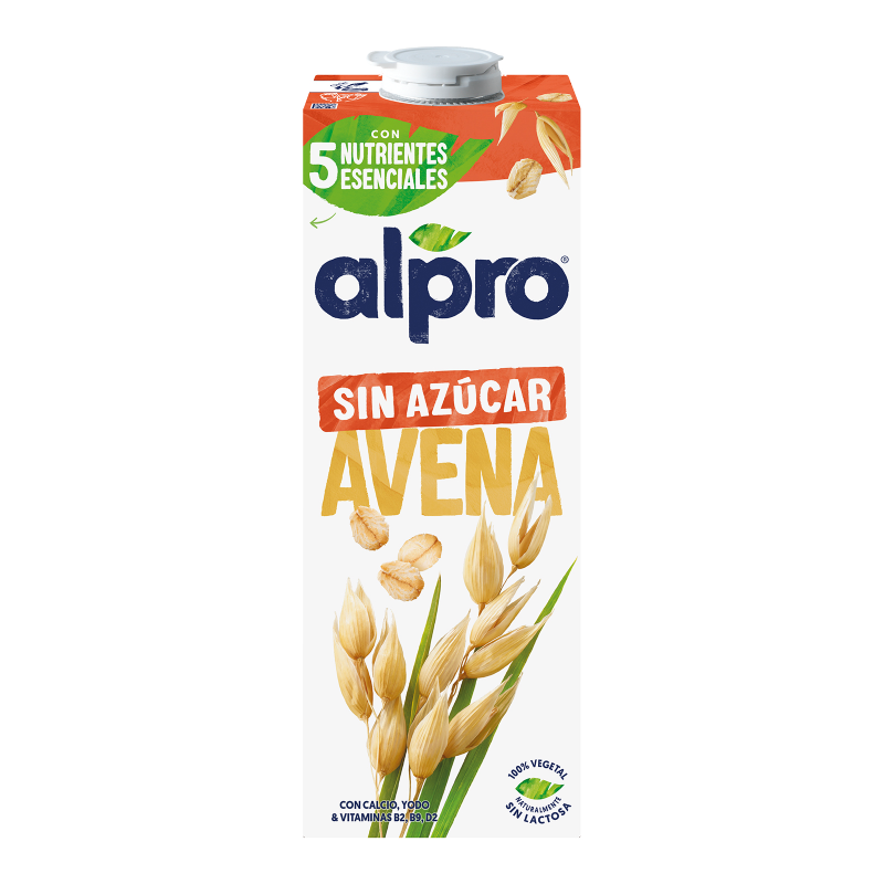 Boisson à l'avoine sans sucre Alpro 1 litre
