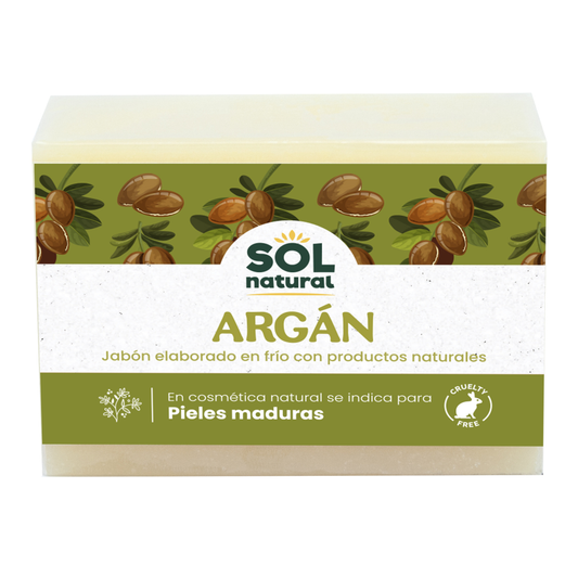 Natuurlijke arganzeep Sol Natural 100 g