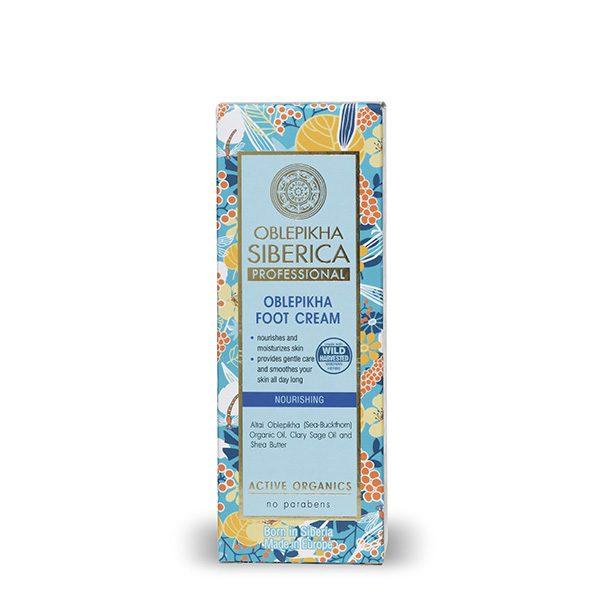 Crema per i piedi Oblepikha, 75 ml