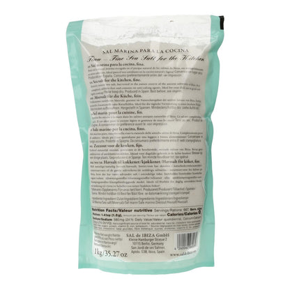 Sal fina de mesa Sal de Ibiza 1 kg