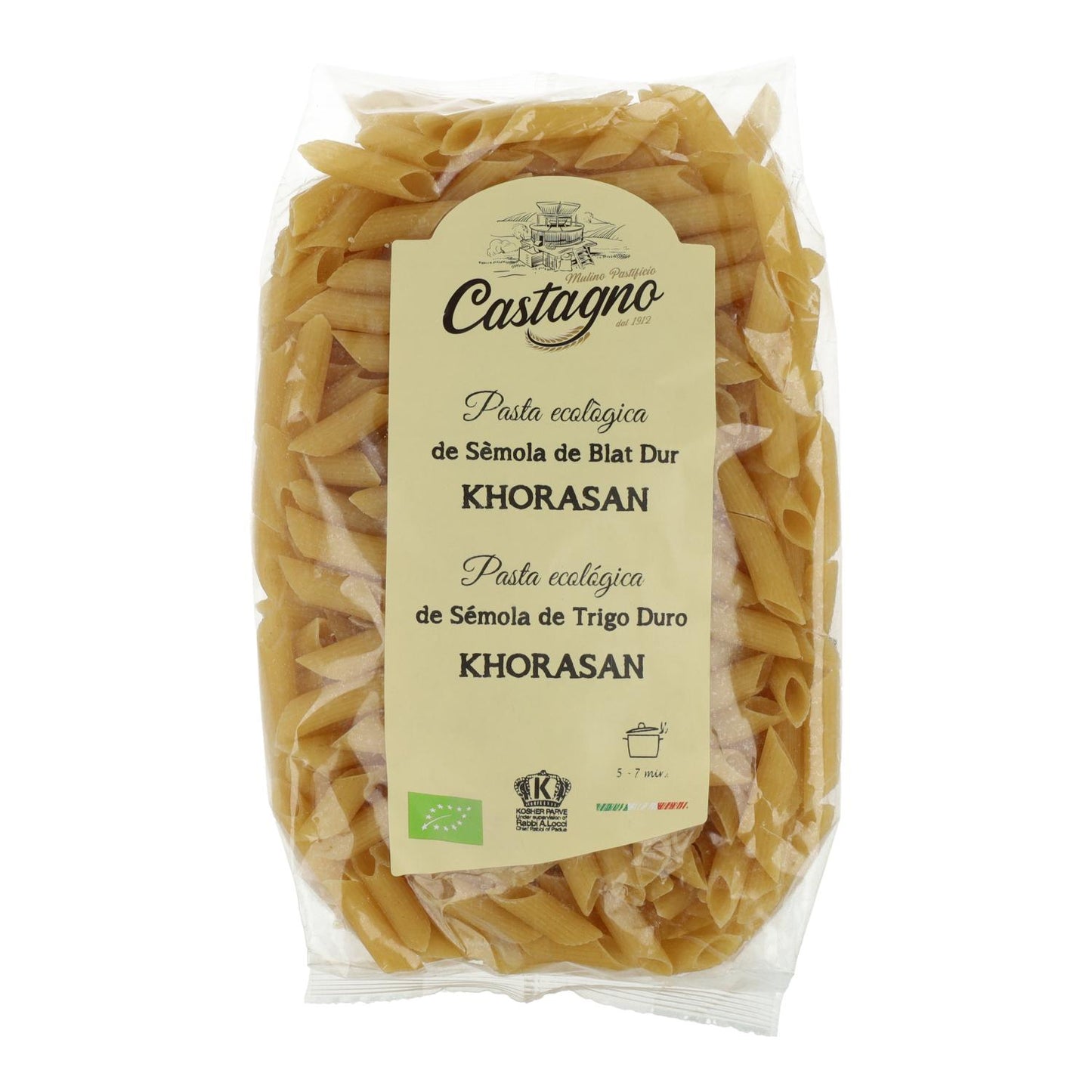 Macarrones Kamut ECO Castagno 500 g