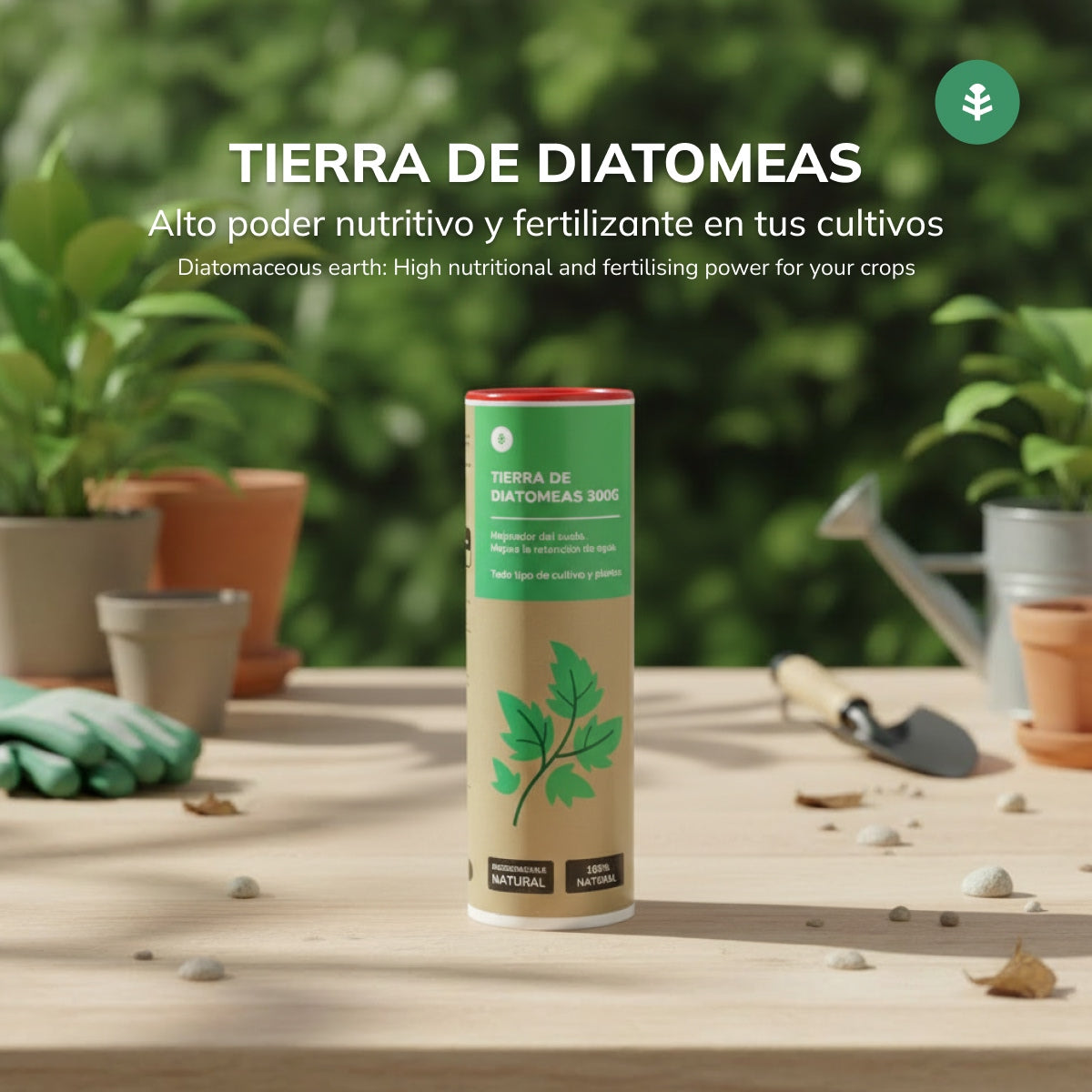 Diatomaceous Earth Planeta Huerto 300 g