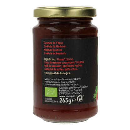 Compote de fraises BIO Biocop 265 g