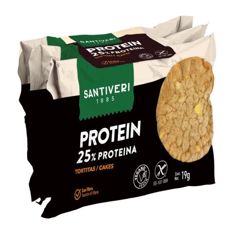 Glutenfria proteinpannkakor Santiveri 3 förpackningar à 57 g
