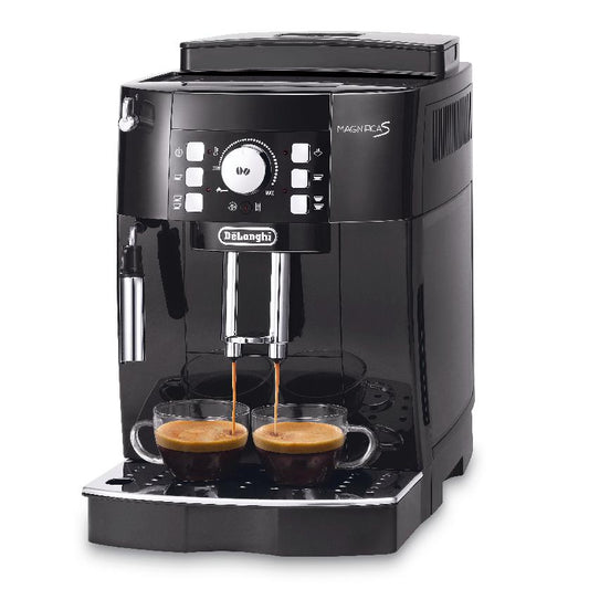 Delonghi Magnifica S ECAM21.117.B Super-Automatic Coffee Machine with Cappuccino System and Built-in Grinder (Refurbished)