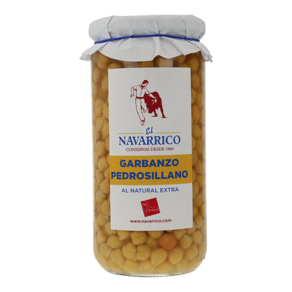 Pois chiches Pedrosillano en bocal El Navarrico 720 ml