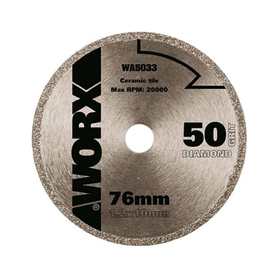 Disque diamant 76 mm pour WX801 - Worx