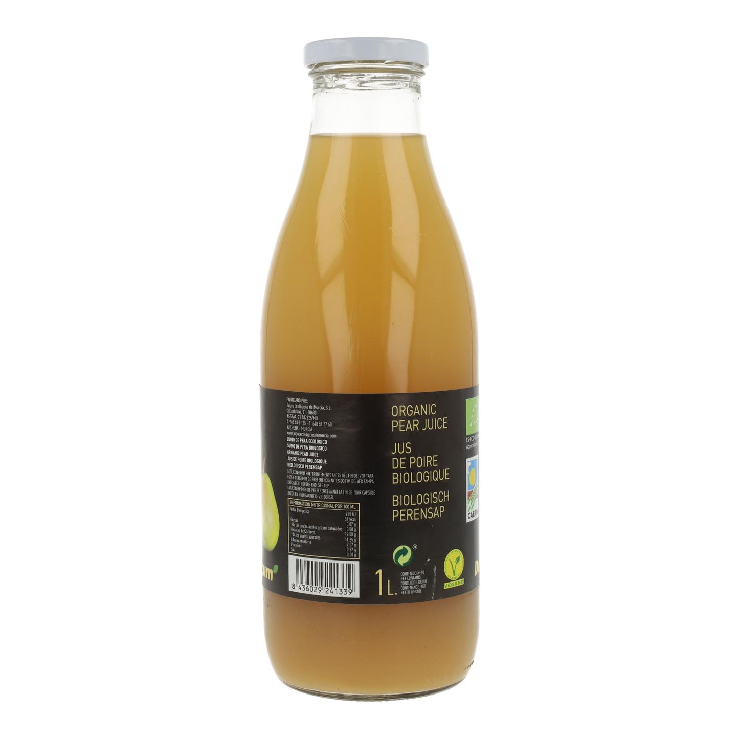 Jus de poire bio Delizum 1 litre